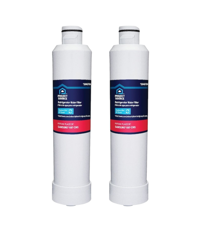 42133 Project Source Twist-In Refrigerator Water Filter 2-Pack