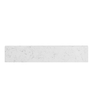 42161 Carrara Marble Bathroom Side Splash 21"L