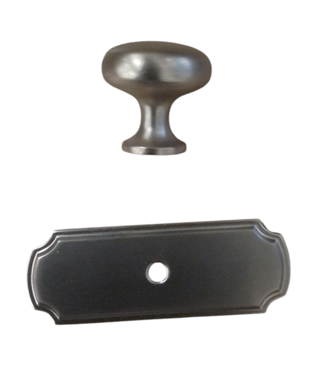 42165 Brushed Champagne Cabinet Knobs 6-pack