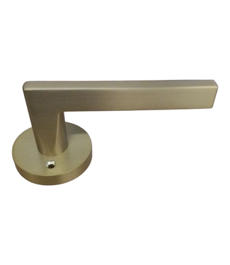 42202 Explore Hardware Champagne Single Door Knob