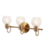 42325 LNC 3-Light Polished Gold Vanity Light