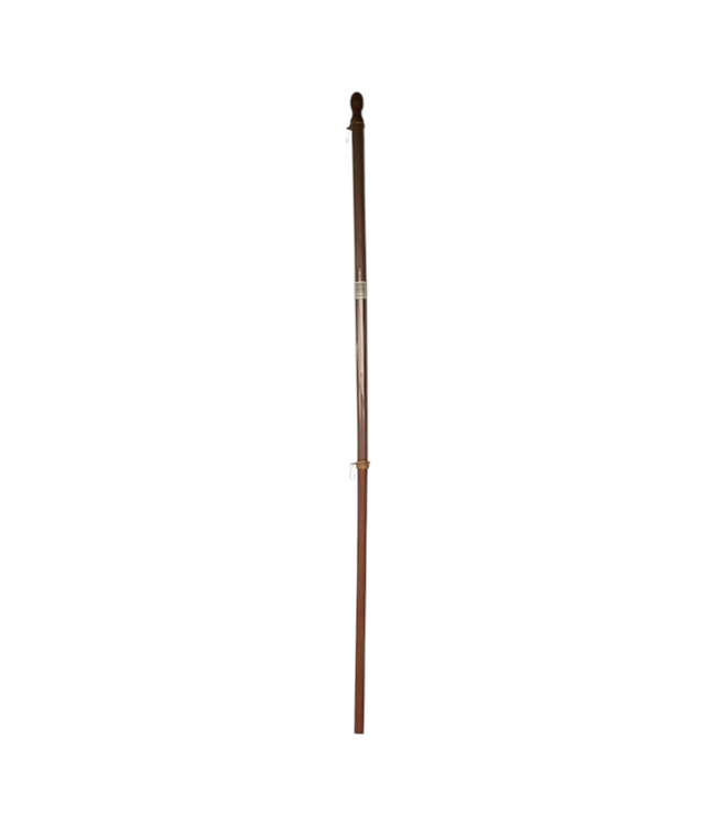 42332 Rain or Shine Brown Wood Flag Pole