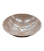 42333 Reddish-Brown Round Bathroom Granite Vessel Sink