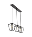 42350 Jonathan Y Grace 3-Light Large Hanging Pendant Light