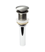 42366 Decor Star Brushed Nickel Pop Up Drain