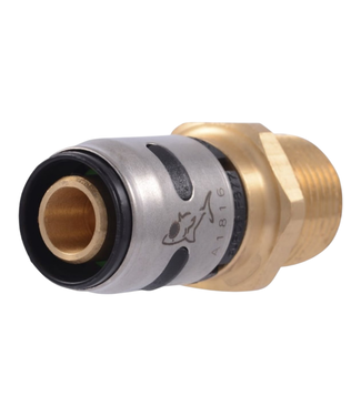 42417 SharkBite EvoPEX 1/2" x 1/2" MNPT Male Adapter 2pk.