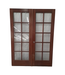 42544 Glass Panel Interior French Doors 60"W