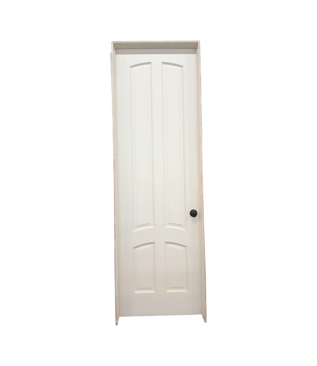 42652 Prehung 4-Panel Cream Color Interior Door 29.75"W