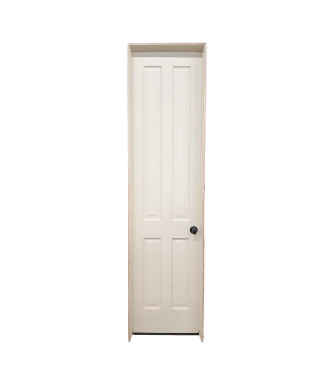 42655 Prehung 4-Panel Cream Color Interior Door 23.75"W