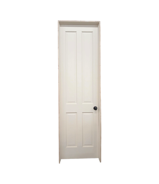 42656 Prehung 4-Panel Cream Color Interior Door 27.75"W