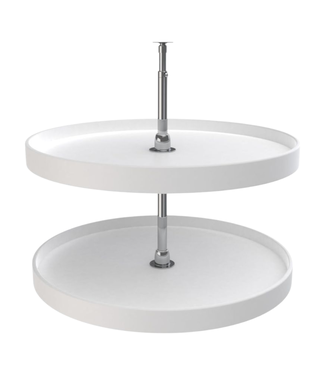 42746 Rev-A-Shelf 28" Dual Tier Full Circle Lazy Susan Shelves