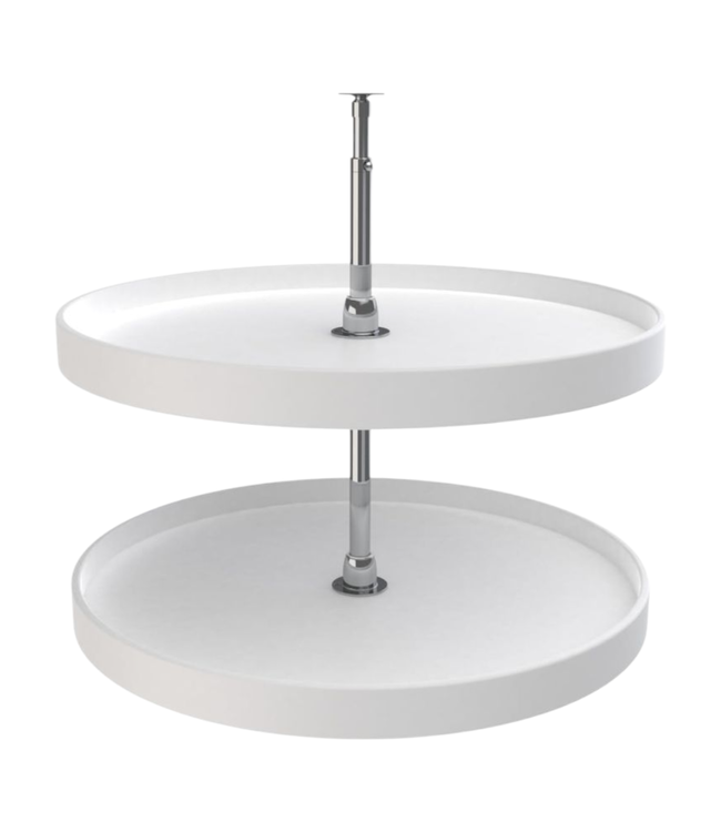 42746 Rev-A-Shelf 28" Dual Tier Full Circle Lazy Susan Shelves
