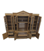 42764 Decorative Oak Entertainment Center