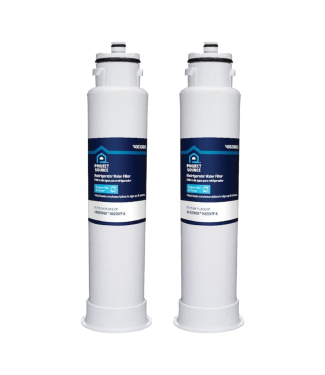 42808 Project Source Hisense Twist-in Water Filter 2 Pk