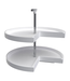 42823 Rev-A-Shelf 2 Tier Pie-Cut Lazy Susan Double Shelf 28"
