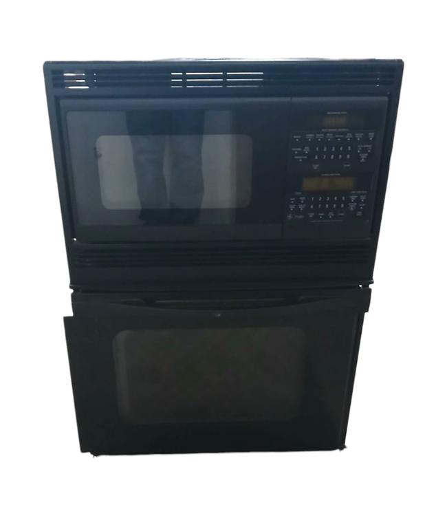 42843 GE Black Microwave and Oven Combo 30"W