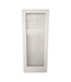42864 Full-Lite Ribbed Glass Primed Interior Door 32"W