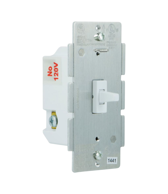 42881 GE White 3-Way Toggle Smart Light Switch