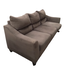 42876 Faux Suede Mocha Couch 79"W