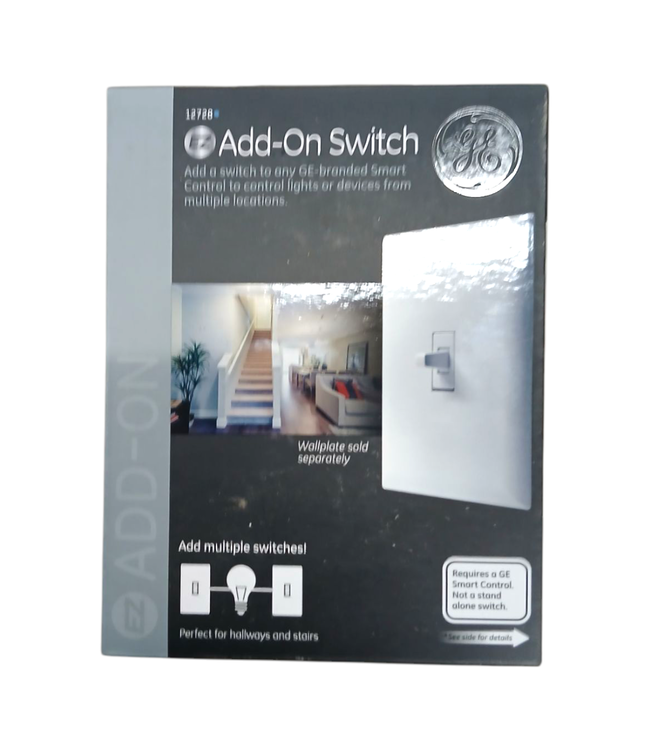 42879 GE Z-Wave/ZigBee/Bluetooth 3-Way Toggle Light Switch