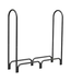 42912 Master Forge Black Steel Shelf For Fire Logs 4'