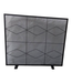 42923 Master Forge Black 1-Panel Diamond Fireplace Screen