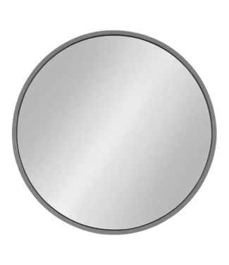 42931 Medium Round Gray Mirror 21"