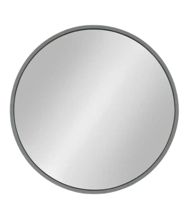 42931 Medium Round Gray Mirror 21"
