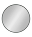 42931 Medium Round Gray Mirror 21"