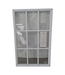 42932 Masonite White Vinyl 9-Panel Fixed Window 24"W