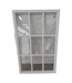 42932 Masonite White Vinyl 9-Panel Fixed Window 24"W