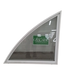 42942 Cascade White Vinyl Fixed Segment Arch Window