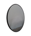 42973 Round Black Framed Wall Mirror