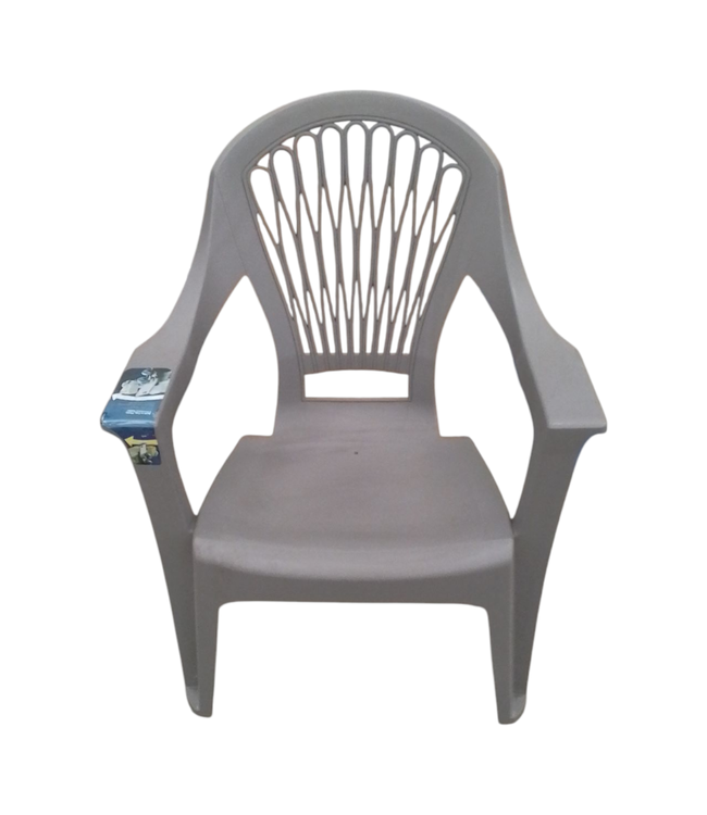 43111 Big Easy Gray High Back Chair