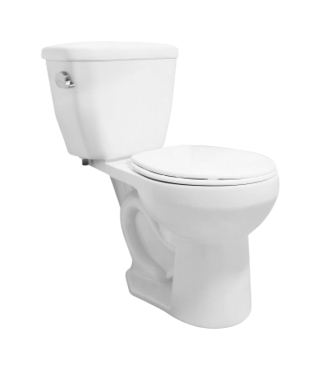 43105 Cato Berlin Series 2 Piece Toilet-To-Go Round White
