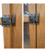43106 Antique Oak Corner Cupboard 84.5"H