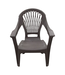 43124 Big Easy Mocha Brown High Back Chair