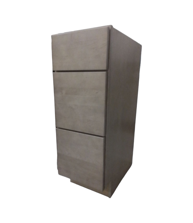 43295 Diamond Now Tan 3-Drawer Bank Base Cabinet