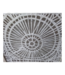 43325 Ink and Ivy Henna Framed Off-White Rice Paper Medallion Wall Decor