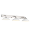 43338  Aiwen 26.77"W White Modern Vanity Light