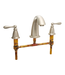 43350 Moen Brushed Nickel Deck Mounted Roman Tub Faucet Trim