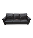 43354 Dark Brown Faux Leather Couch And Loveseat Set