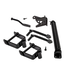 43369 Merchants Metals 4-in Black Gate Hardware Kit