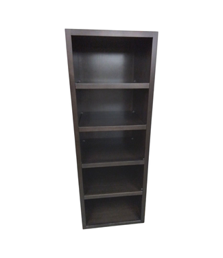 43382 Espresso 24"W 5-Tier Shelf