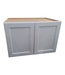43538 White 2 Door Upper Wall