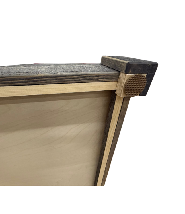 2010  Handcrafted Wood Raised Pet Bed - Small