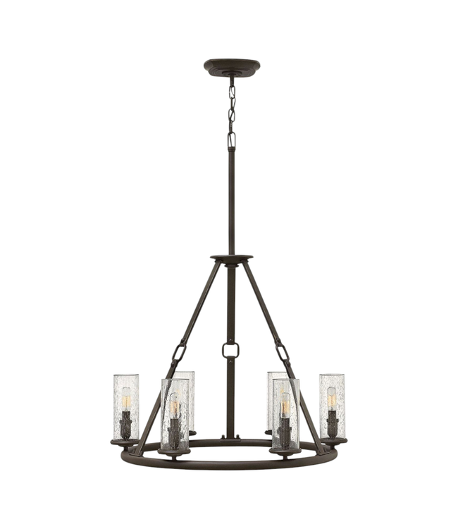 43550 HInkley Dakota Oil-Rubbed Bronze Single Tier Light