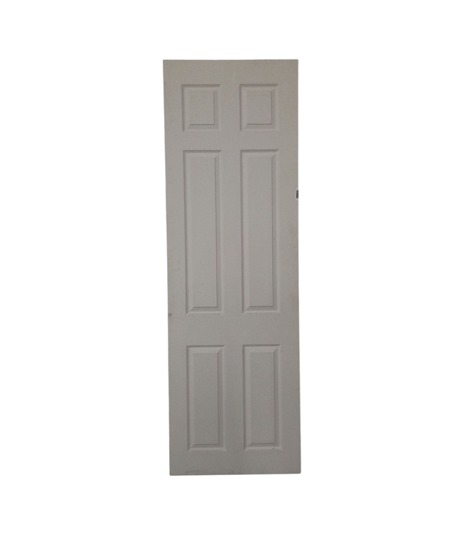 43607 Primed Slab 6-Panel Interior Door 30"