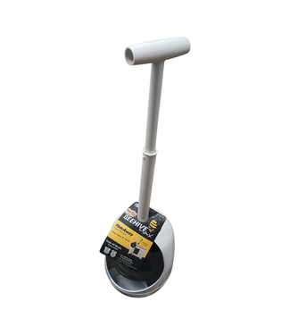 43625 Korky 6-in White Rubber Plunger with Storage Caddy