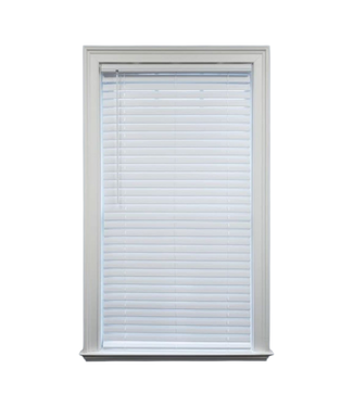 43676 Project Source Premium White Horizontal Blinds